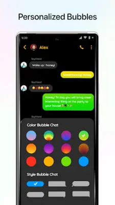 Messenger Color android App screenshot 2